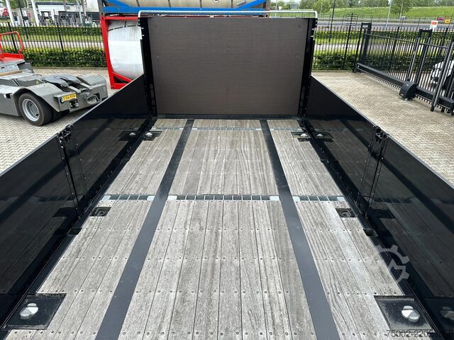 Trailer πλατφόρμας KAESSBOHRER NEW HEAVY DUTY FLATBED / TWISTLOCK / ALU DROPSI...
