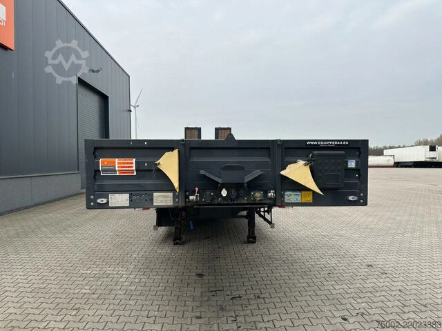 Trailer πλατφόρμας KAESSBOHRER Lowbed  / 6.00m extendable / hydraulic ramps  /...