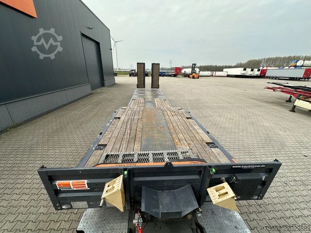 Trailer πλατφόρμας KAESSBOHRER Lowbed  / 6.00m extendable / hydraulic ramps  /...