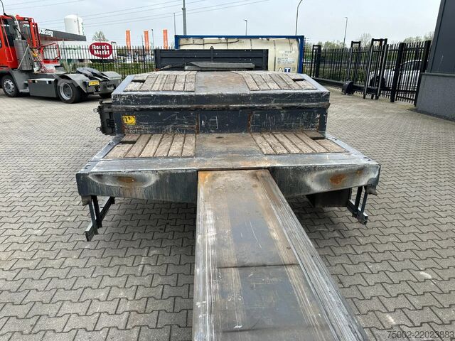 Trailer πλατφόρμας KAESSBOHRER Lowbed  / 6.00m extendable / hydraulic ramps  /...