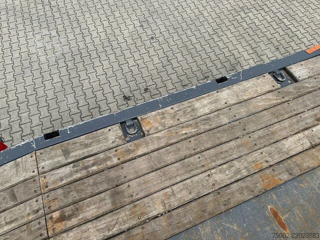 Trailer πλατφόρμας KAESSBOHRER Lowbed  / 6.00m extendable / hydraulic ramps  /...