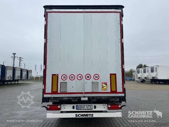 Open oplegger met zeil Schmitz Cargobull Curtainsider Mega