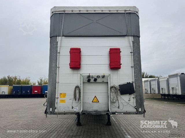 Open oplegger met zeil Schmitz Cargobull Curtainsider Mega