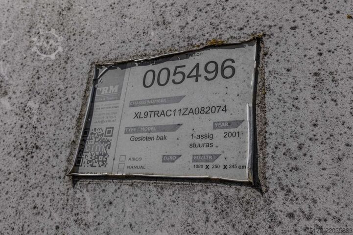 βαλίτσα TRACON UDEN CITYTRAILER + DHOLLANDIA