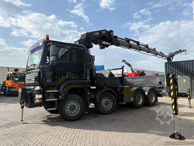 Standaard trekker MAN TGA 41.430 + HIAB 800 E-6 JIB 170 X-5 +JIB + WI...