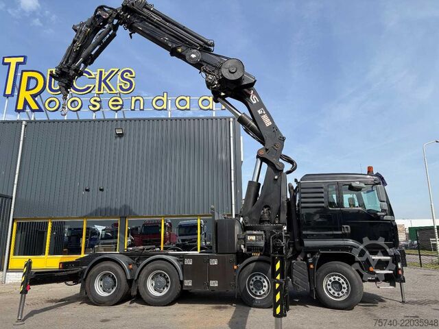 Standaard trekker MAN TGA 41.430 + HIAB 800 E-6 JIB 170 X-5 +JIB + WI...