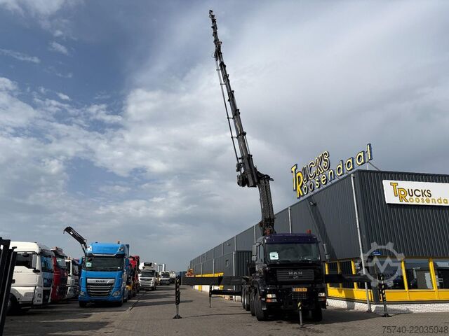 Standaard trekker MAN TGA 41.430 + HIAB 800 E-6 JIB 170 X-5 +JIB + WI...