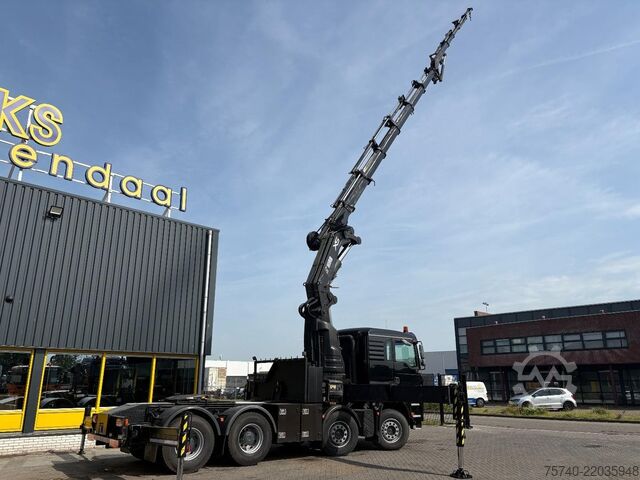 Standaard trekker MAN TGA 41.430 + HIAB 800 E-6 JIB 170 X-5 +JIB + WI...