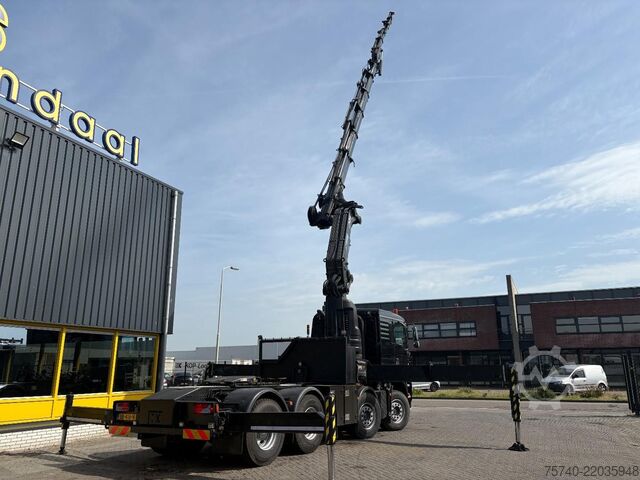 Standaard trekker MAN TGA 41.430 + HIAB 800 E-6 JIB 170 X-5 +JIB + WI...