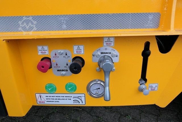 Dieplader oplegger GVN 3GVN, Gelenkt, Hydr. Rampen, Luft-Lift