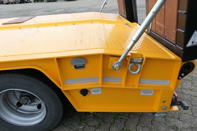 Dieplader oplegger GVN 3GVN, Gelenkt, Hydr. Rampen, Luft-Lift