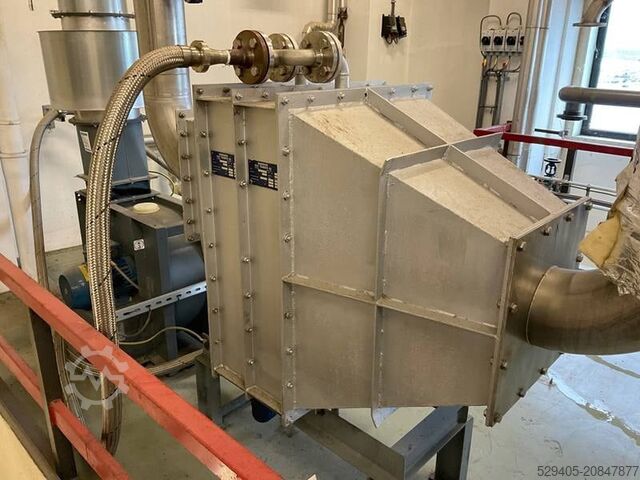 Ex – Lodige KM 1200 D – Continuous ploughshare mixing unit Lodige KM 1200 D