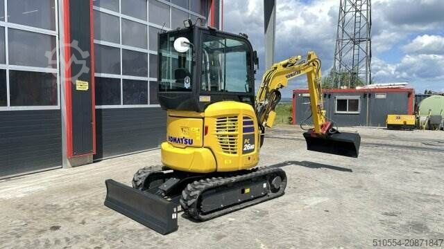 Minibagger Komatsu PC 26 MR-5 (145 hrs) Finanzierung möglich /