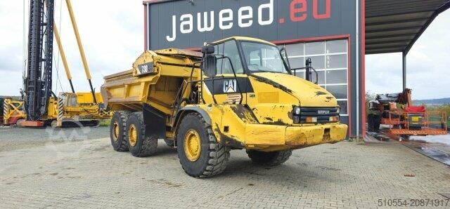 Bouwmachine CAT 730 6x6 DUMPER / Tunnel