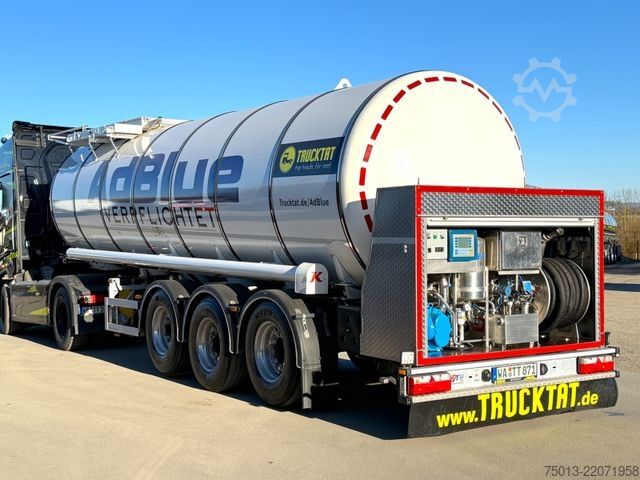 Ημιρυμουλκούμενο βυτιοφόρο KÄSSBOHRER AD-BLUE 28 cbm,Bartec Messanlage,Vogelsang Pumpe