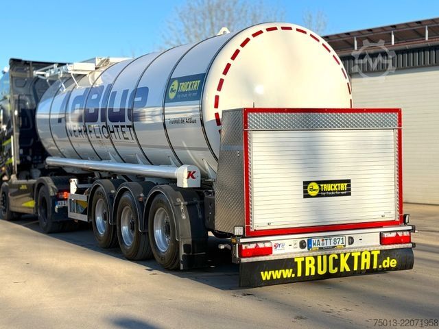 Ημιρυμουλκούμενο βυτιοφόρο KÄSSBOHRER AD-BLUE 28 cbm,Bartec Messanlage,Vogelsang Pumpe