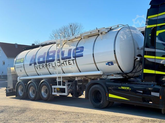 Ημιρυμουλκούμενο βυτιοφόρο KÄSSBOHRER AD-BLUE 28 cbm,Bartec Messanlage,Vogelsang Pumpe