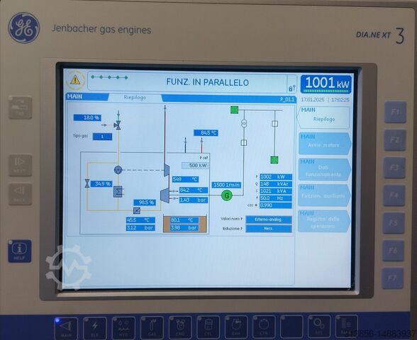 Warmtekrachtkoppelingscentrale AB / Jenbacher ECOMAX - JGS 420 (1,5 MW)