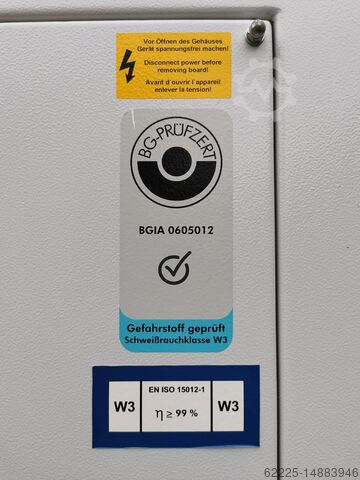 Hoge druk rook- en stofafzuiging TEKA