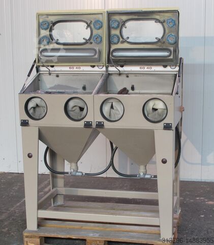 Sandblästringsanläggning (dubbel) HGH 6040 Duo