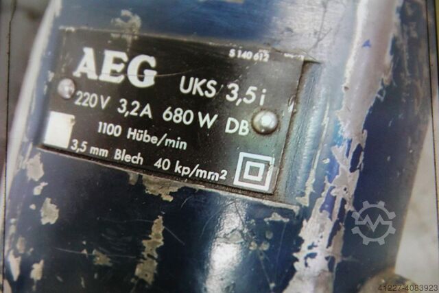 Nożyce do wycinania otworów 3,5 mm AEG UKS 3,5i