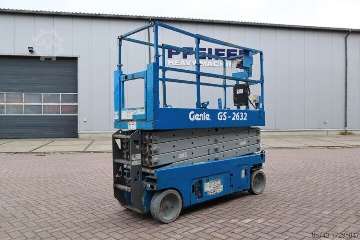 Schaarlift Genie GS2632 Electric, Working Height 10m, 227kg Capacit