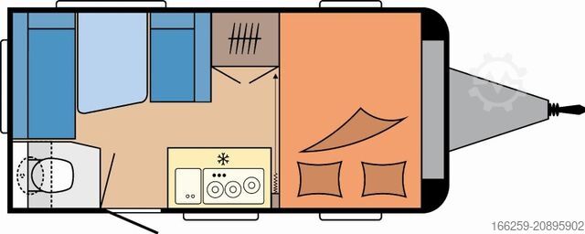 Przyczepa kempingowa HOBBY OnTour 390 SF