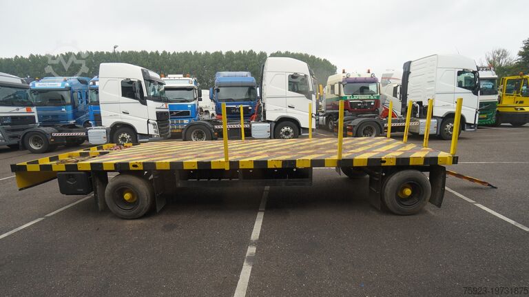Platform aanhanger  2 AXLE FLATBED FARM TRAILER