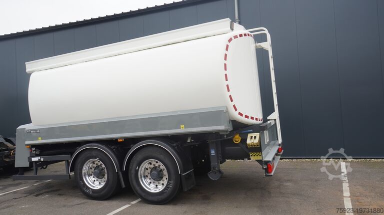 Tankwagen WILLIG 2 AXLE ADR FUEL TANK TRAILER 18.000LTR