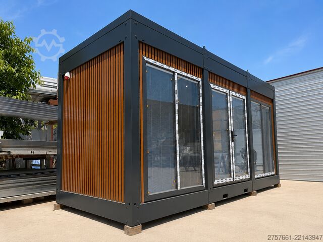 Boligcontainer Bürocontainer / Wohncontainer NORDSTARK Decke/Wand/Boden: 20 cm PUR