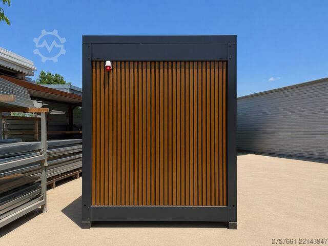 Bungalow de Chantier |Cabane de Chantier Bürocontainer / Wohncontainer NORDSTARK Decke/Wand/Boden: 20 cm PUR
