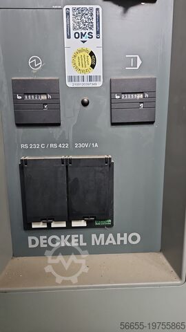 3-axis CNC universal machining center Deckel Maho DMU 60 E