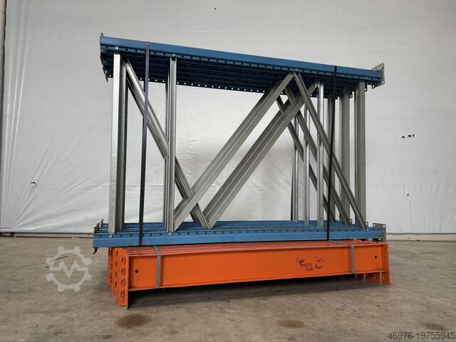 1.750 x 1.100 mm / 2 niveles / 7,51 metros lineales. Stow Pal Rack NS Palettenregalanlage Palettenregal Regal