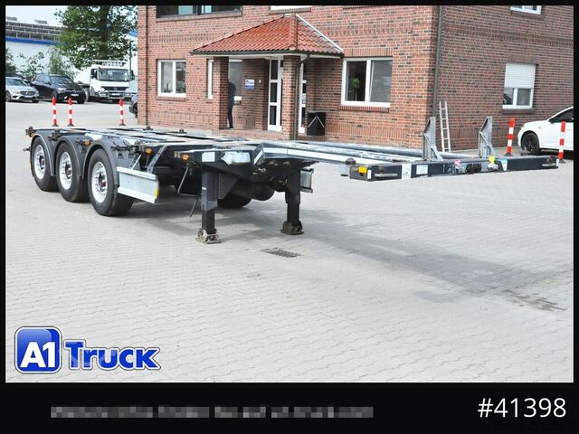 Návěs s výměnnou nástavbou D-TEC VCC-01, Multi, 2 x Liftachse, TÜV 06/2026, Mittelausschub
