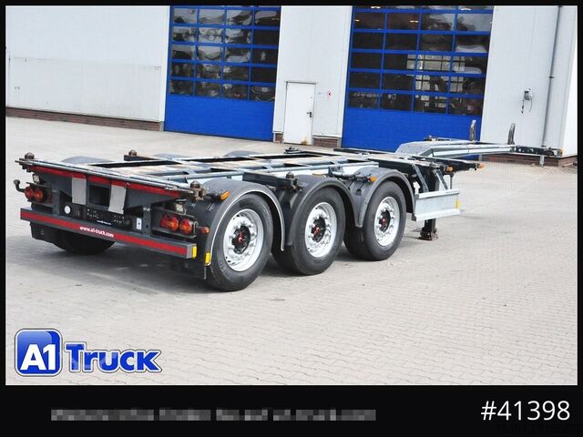 Návěs s výměnnou nástavbou D-TEC VCC-01, Multi, 2 x Liftachse, TÜV 06/2026, Mittelausschub