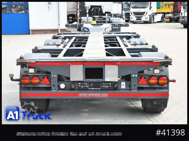 Návěs s výměnnou nástavbou D-TEC VCC-01, Multi, 2 x Liftachse, TÜV 06/2026, Mittelausschub
