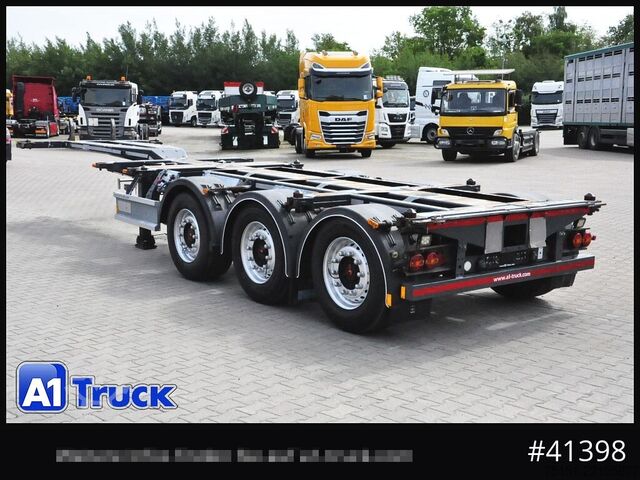 Návěs s výměnnou nástavbou D-TEC VCC-01, Multi, 2 x Liftachse, TÜV 06/2026, Mittelausschub