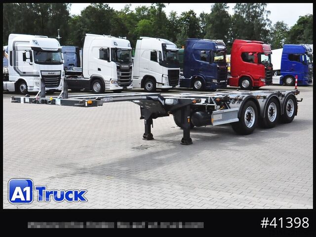 Návěs s výměnnou nástavbou D-TEC VCC-01, Multi, 2 x Liftachse, TÜV 06/2026, Mittelausschub