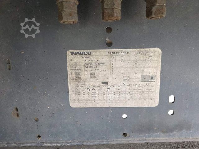 Ημιρυμουλκούμενο με κινούμενο δάπεδο REISCH 65 cbm Schubboden, BPW Trommel, Kornschieber