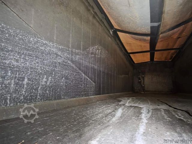 Ημιρυμουλκούμενο ανατρεπόμενο REISCH 49 cbm Getreidekipper, SAF Trommel, Lift