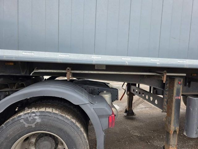 Ημιρυμουλκούμενο ανατρεπόμενο REISCH 49 cbm Getreidekipper, SAF Trommel, Lift