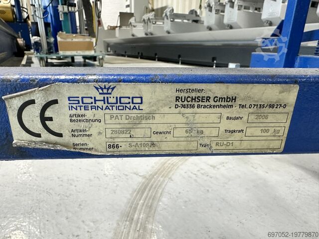 Montagetabel en kanteltafel Ruchser PAT drehtisch / assembly table