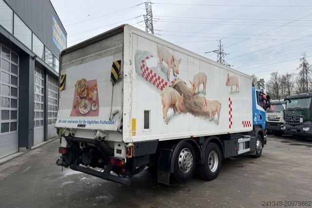 Camion per usi speciali SCANIA R420 6x2 Kippkasten Gebläse & Schleuse