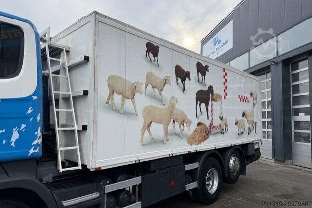 Camion per usi speciali SCANIA R420 6x2 Kippkasten Gebläse & Schleuse