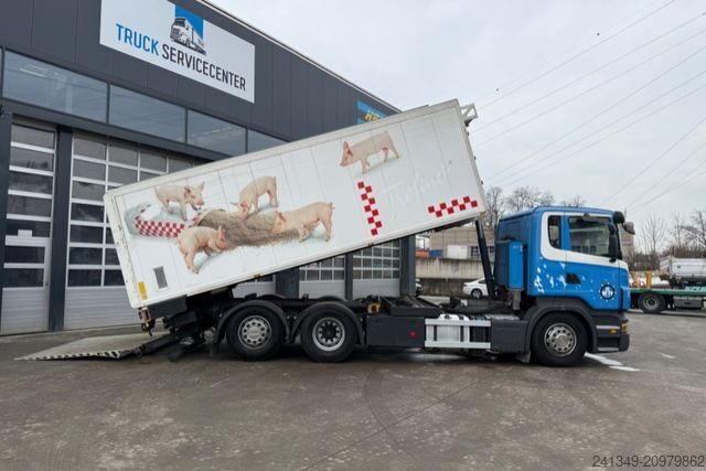 Camion per usi speciali SCANIA R420 6x2 Kippkasten Gebläse & Schleuse
