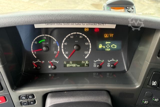 Camion per usi speciali SCANIA R420 6x2 Kippkasten Gebläse & Schleuse