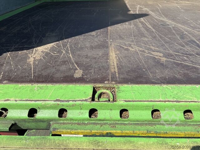 Intercambiable con plataforma abiertaCambiador de plataforma con plataforma Krone Baustoff 7,45 Multilockrahmen Türen