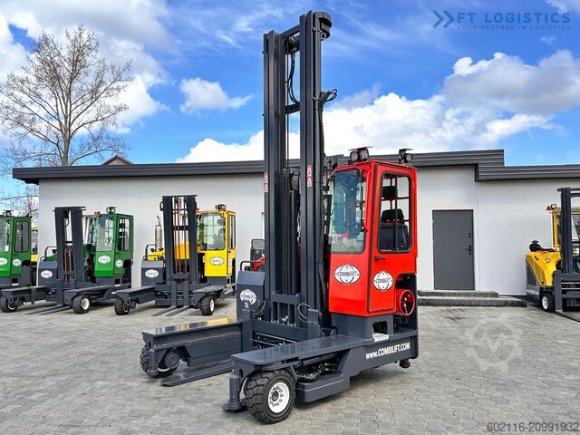 Carretilla elevadora de 4 vías Combilift C4000 / GAS / TRIPLEX / 9300MM /LIKE NEW