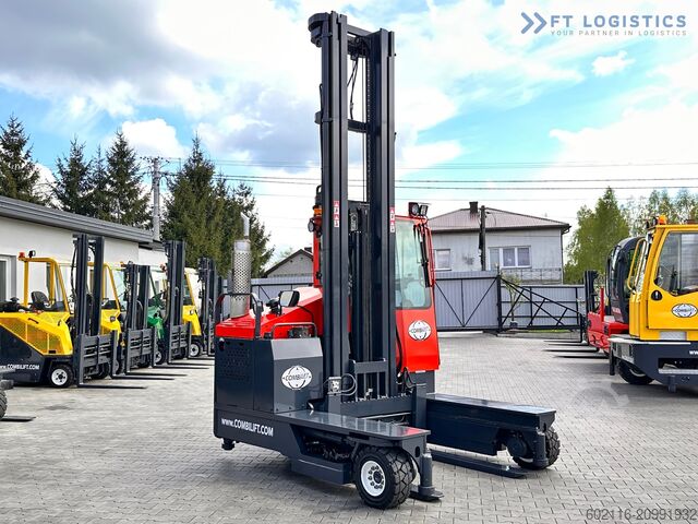 Carretilla elevadora de 4 vías Combilift C4000 / GAS / TRIPLEX / 9300MM /LIKE NEW