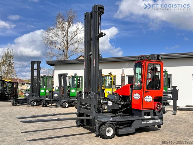 Carretilla elevadora de 4 vías Combilift C4000 / GAS / TRIPLEX / 9300MM /LIKE NEW